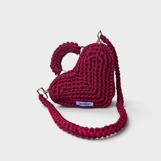 The Luv Bag- Burgundy